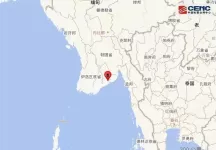 缅甸发生5.2级地震，震源深度10公里
New