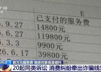 男子花费数万元 相亲对象竟是50元雇来的“婚托”
New