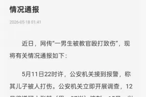 官方通报13岁男孩被教官殴打：嫌疑人被刑拘 涉事企业停业整顿
New