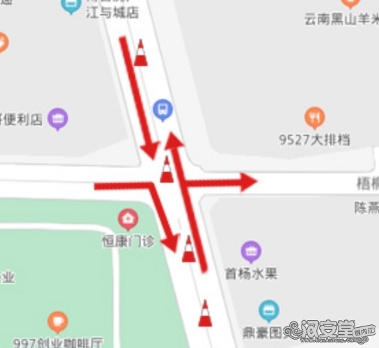 内江司机注意！兰桂大道左转和掉头措施调整了-2.jpg