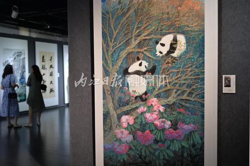 仅13天！内江张大千美术馆画展进行时，大量书画精品出展-5.jpg